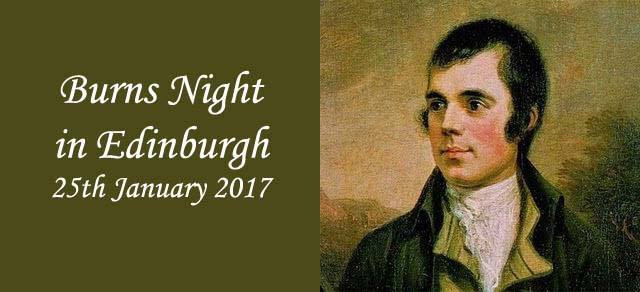 Burns night in Edinburgh