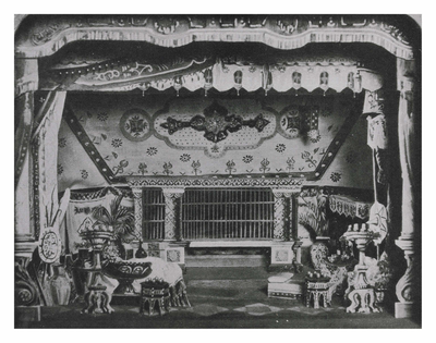 The set of the “Lion’s Bride”