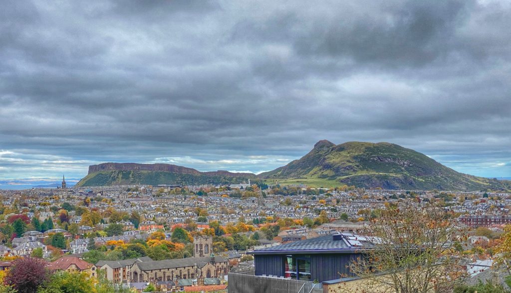 Autumn walks in Edinburgh