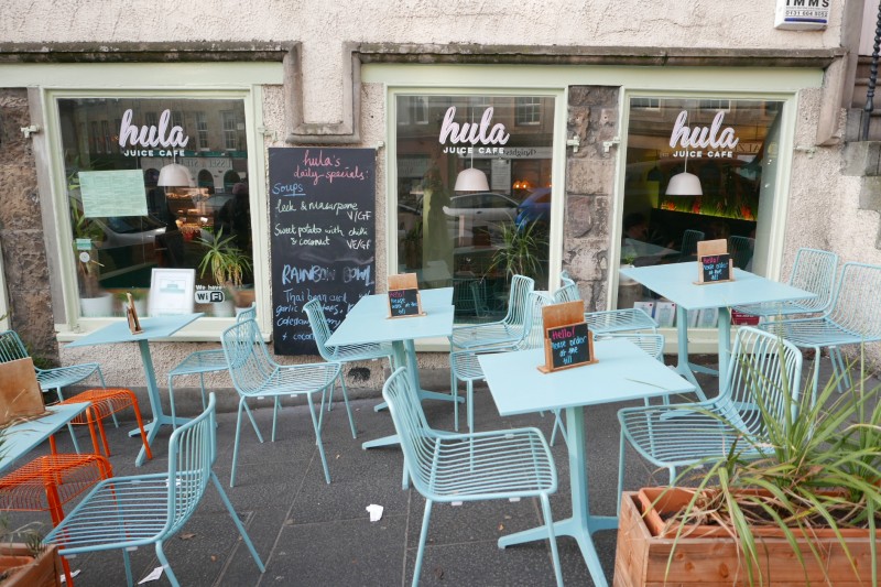 Hula Juice Bar in Edinburgh