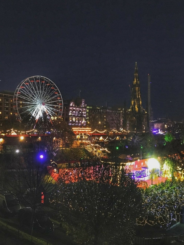 Christmas in Edinburgh