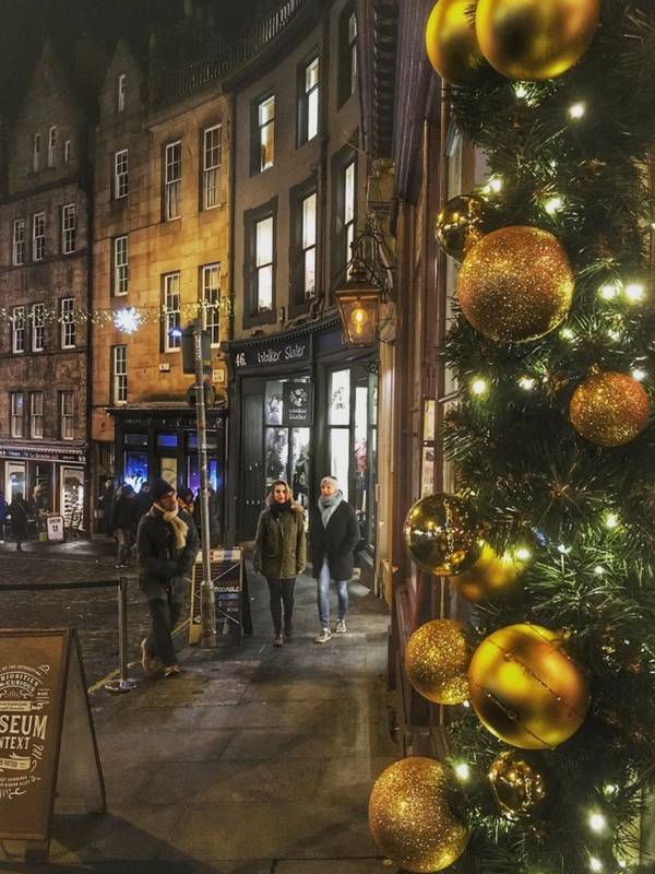 Christmas in Edinburgh