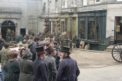 North and South in St Stephens Place, filmed in 2004