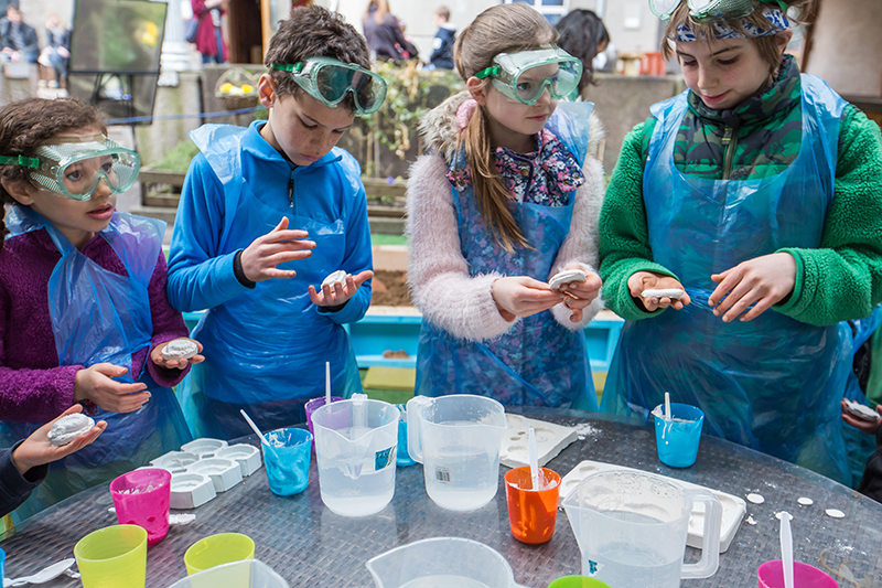 Kids at Science Festival Edinburgh