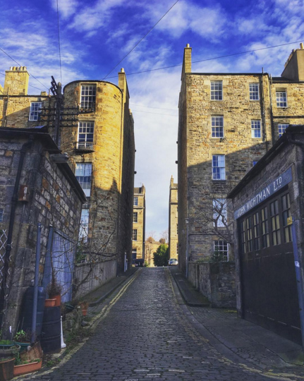 West Scotland Street in Edinburgh