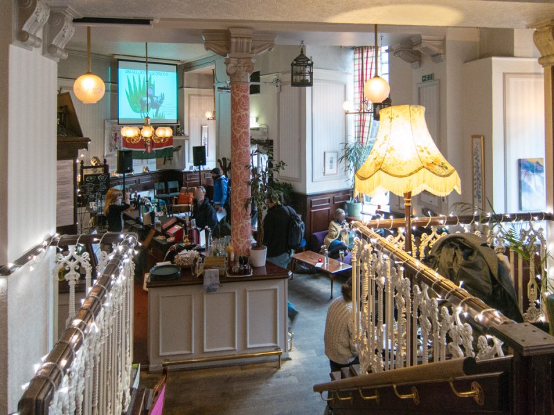 Joseph Pearce, Elm Row, Edinburgh (interior, bar)